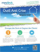MesDevis, gagnez des clients et économisez sur vos projets Flyer MesDevis