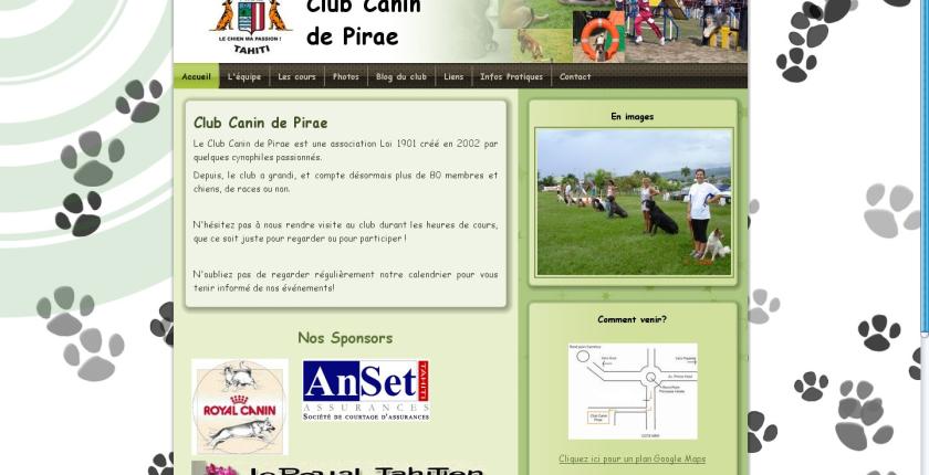 Site pour une association d'animaux