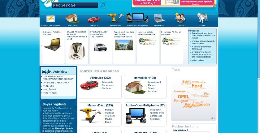 Créer un site d'annonce